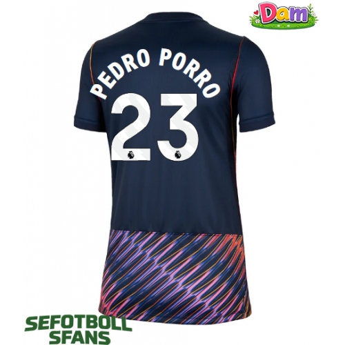 Tottenham Hotspur Pedro Porro #23 Bortatröja Kvinnor 2026-27 Kortärmad
